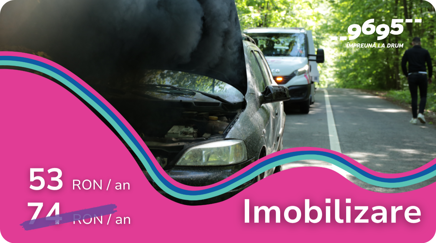 Abonament anual de asistență rutieră IMOBILIZARE